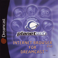 PlanetWeb Web Browser 3.0 Sega Dreamcast US box art